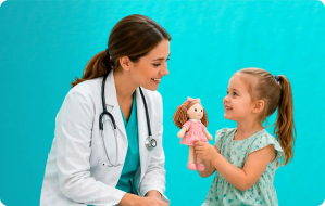 Приём педиатра + ОАК и СРБ в подарок